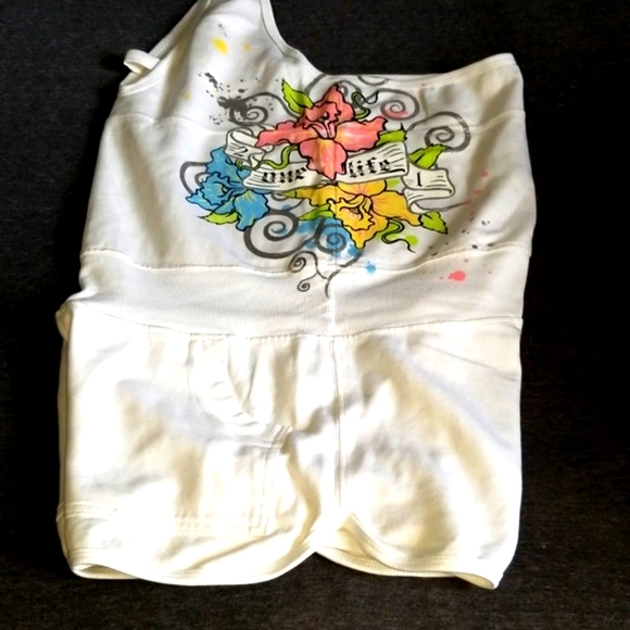 Romper Shorts- Onzie- One Piece - Picture 7 of 8